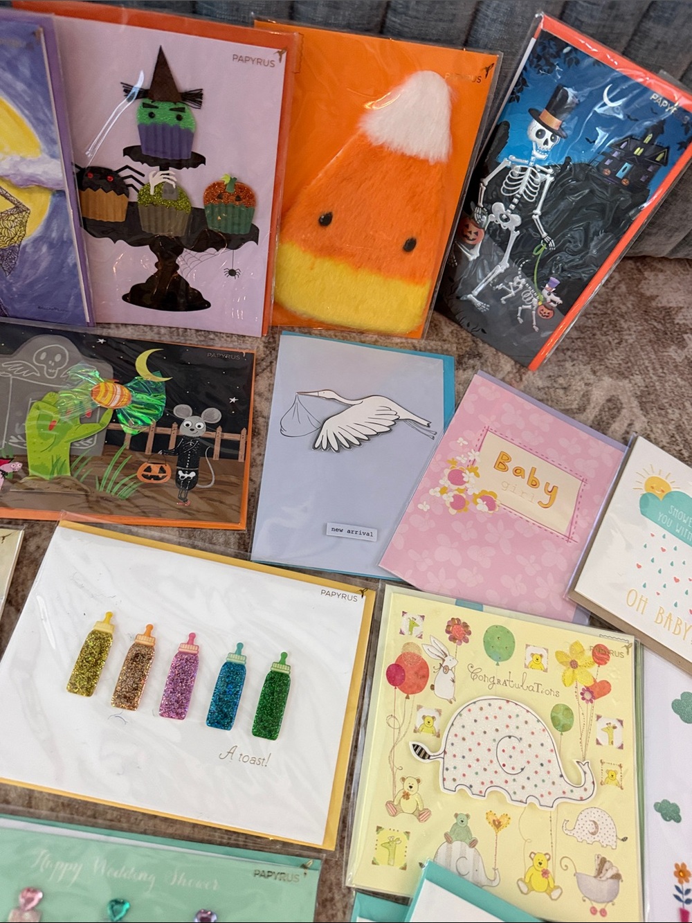 NEW IN PACKAGES- Bundle of 27 Assorted Greeting Cards- LOT B - Picture 4 of 8